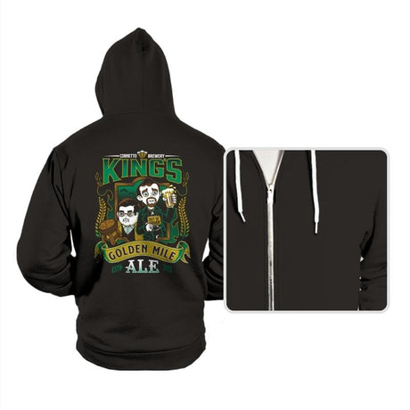 Golden Mile Ale - Hoodies Hoodies RIPT Apparel Small / Black