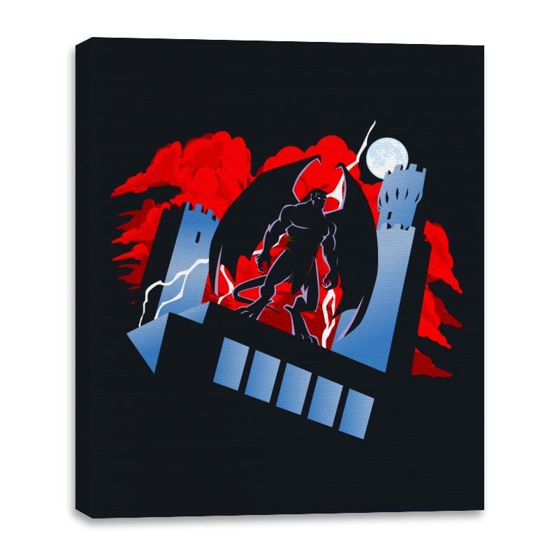 Goliath: The Animated Series - Canvas Wraps Canvas Wraps RIPT Apparel 16x20 / Black