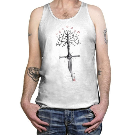 Gondor's Ink - Tanktop Tanktop RIPT Apparel X-Small / White