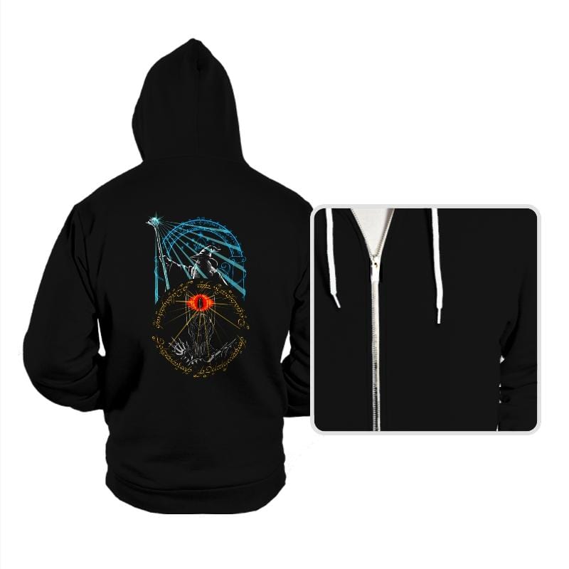 Good Vs Evil - Hoodies Hoodies RIPT Apparel Small / Black