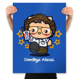 Goodbye Alexei - Prints Posters RIPT Apparel 18x24 / Royal