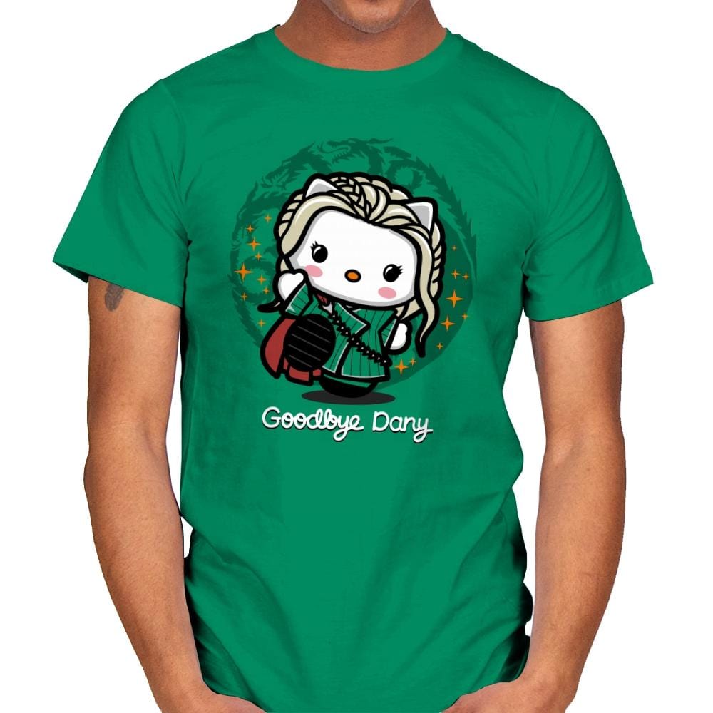 Goodbye Dany - Mens T-Shirts RIPT Apparel Small / Kelly Green