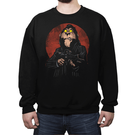 Goodnight Bad Guy! - Crew Neck Sweatshirt Crew Neck Sweatshirt RIPT Apparel