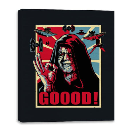 Goood! - Canvas Wraps Canvas Wraps RIPT Apparel 16x20 / Black