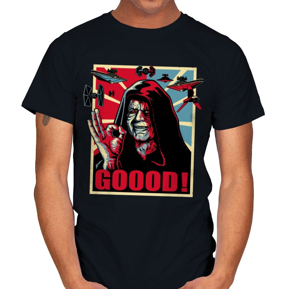 Goood! - Mens T-Shirts RIPT Apparel Small / Black