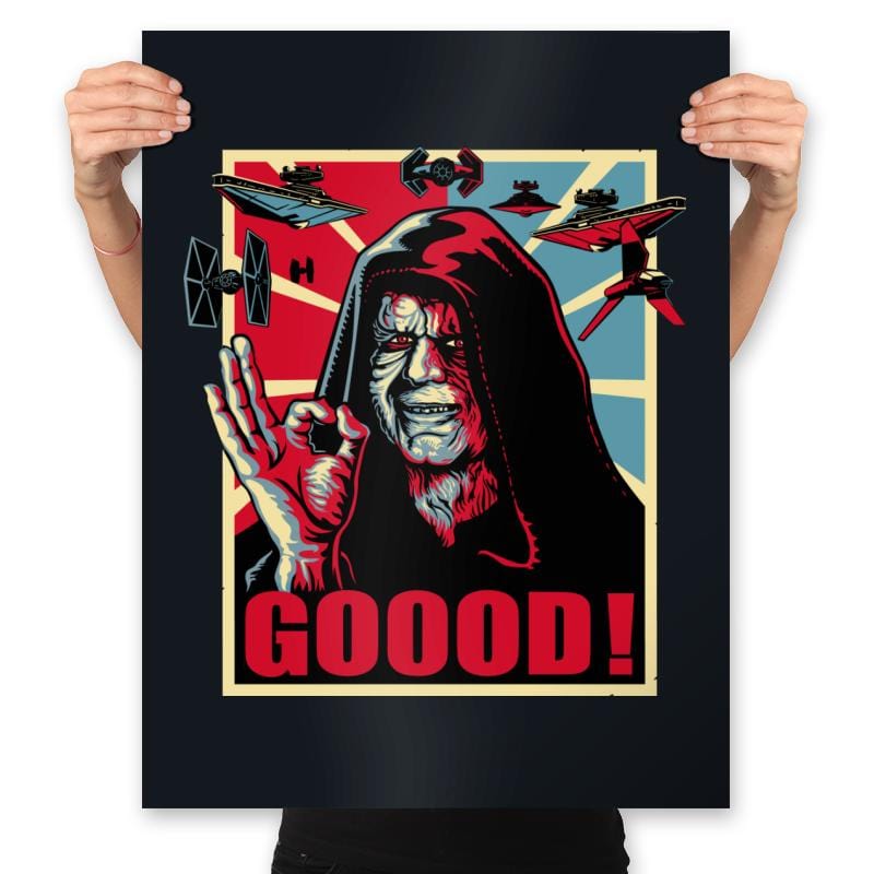 Goood! - Prints Posters RIPT Apparel 18x24 / Black