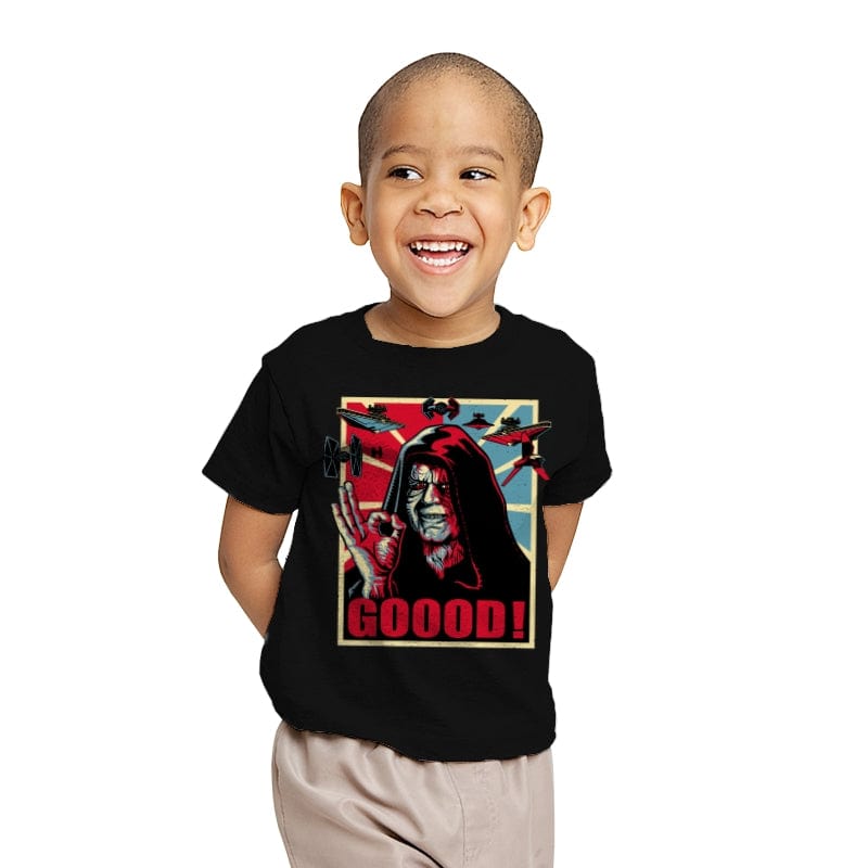 Goood! - Youth T-Shirts RIPT Apparel X-small / Black