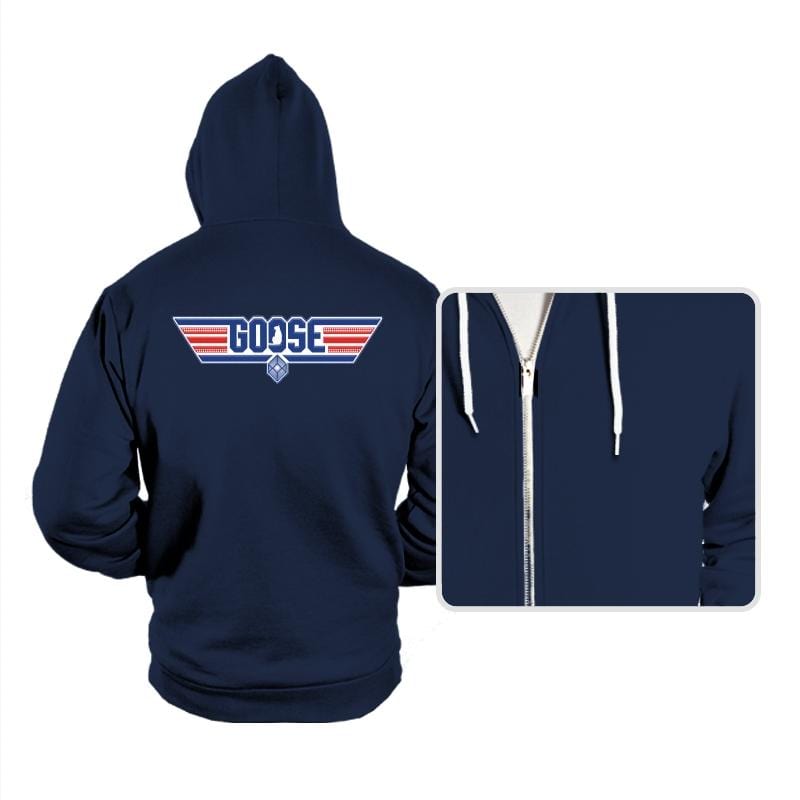 Goose - Hoodies Hoodies RIPT Apparel Small / Navy