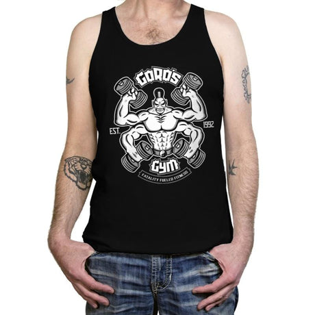 Goro's Gym 1992 - Tanktop Tanktop RIPT Apparel X-Small / Black