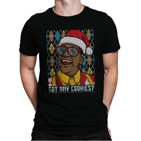 Got Any Cookies - Ugly Holiday - Mens Premium T-Shirts RIPT Apparel Small / Black