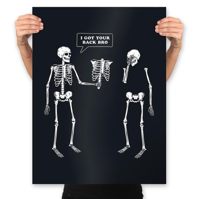 Got Your Back - Prints Posters RIPT Apparel 18x24 / Black