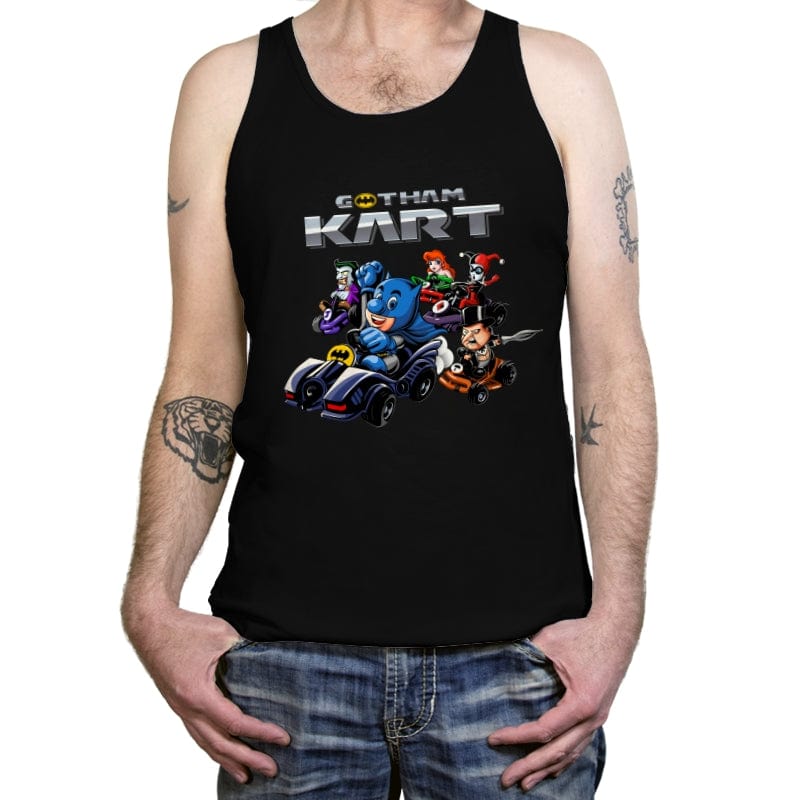 Gotham Kart - Tanktop Tanktop RIPT Apparel X-Small / Black