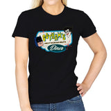 Gotham’s Diner - Womens T-Shirts RIPT Apparel Small / Black