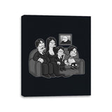 Gothic Family - Canvas Wraps Canvas Wraps RIPT Apparel 11x14 / Black