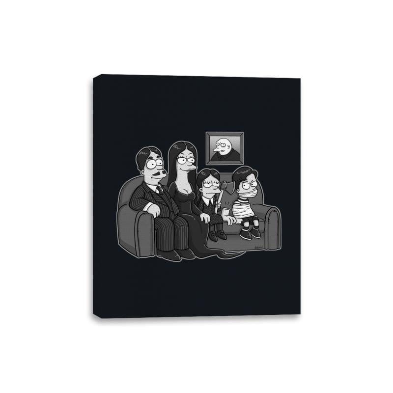 Gothic Family - Canvas Wraps Canvas Wraps RIPT Apparel 8x10 / Black