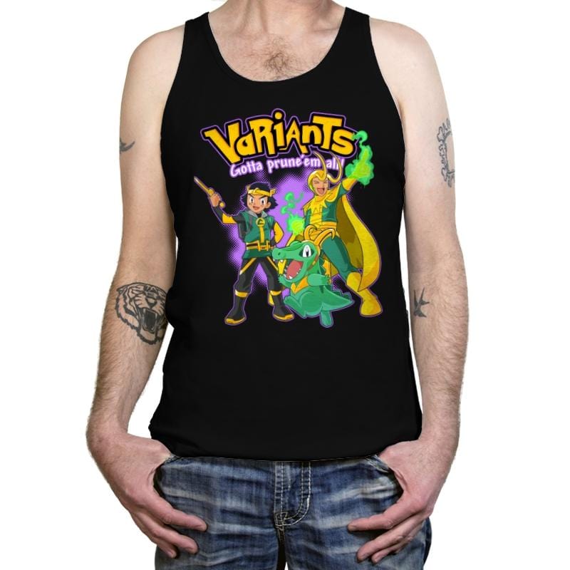 Gotta Prune'em All! - Tanktop Tanktop RIPT Apparel X-Small / Black