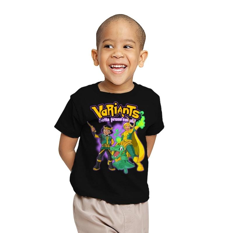 Gotta Prune'em All! - Youth T-Shirts RIPT Apparel X-small / Black