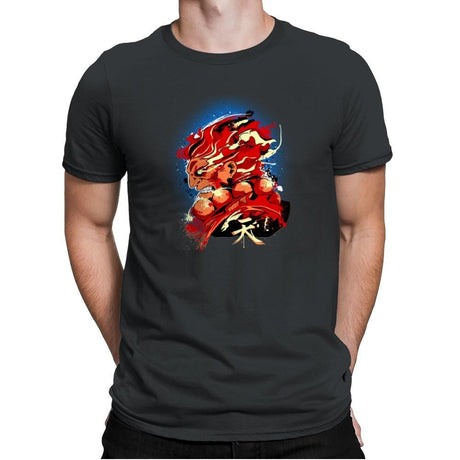 Gouki - Graffitees - Mens Premium T-Shirts RIPT Apparel Small / Heavy Metal