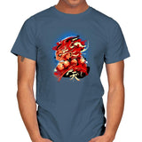 Gouki - Graffitees - Mens T-Shirts RIPT Apparel Small / Indigo Blue