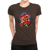 Gouki - Graffitees - Womens Premium T-Shirts RIPT Apparel Small / Dark Chocolate