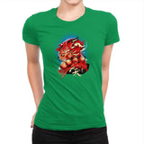 Gouki - Graffitees - Womens Premium T-Shirts RIPT Apparel Small / Kelly Green