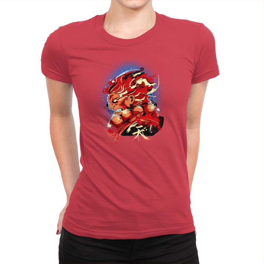 Gouki - Graffitees - Womens Premium T-Shirts RIPT Apparel Small / Red