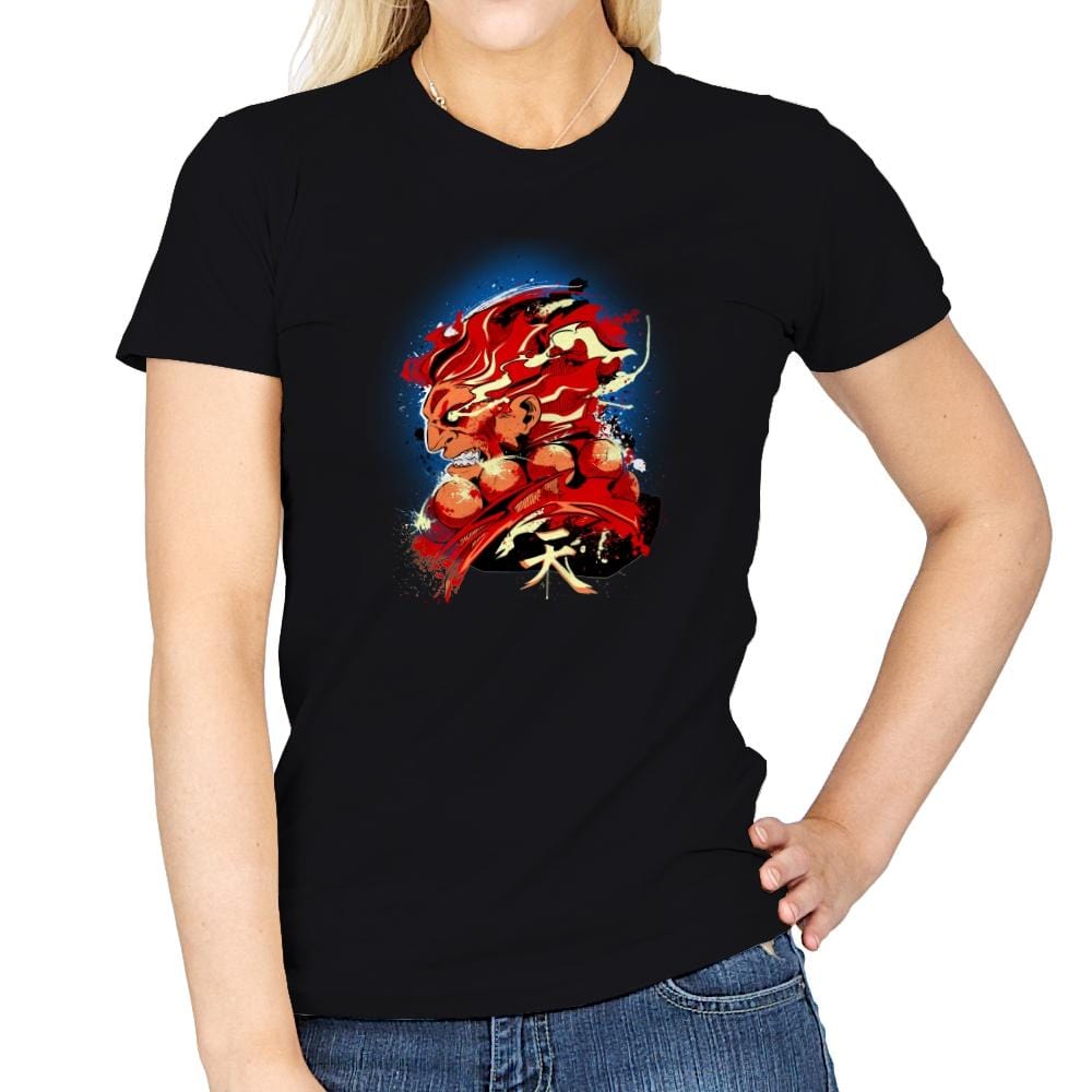 Gouki - Graffitees - Womens T-Shirts RIPT Apparel Small / Black