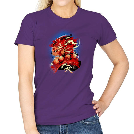 Gouki - Graffitees - Womens T-Shirts RIPT Apparel Small / Purple