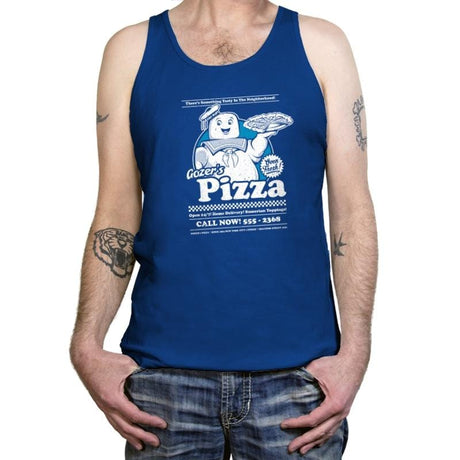 Gozer's Pizza - Tanktop Tanktop RIPT Apparel