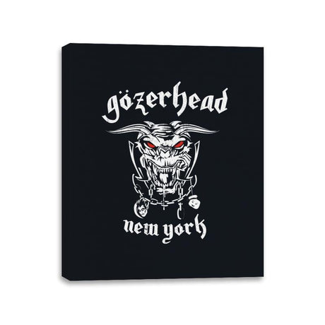 Gozerhead - Canvas Wraps Canvas Wraps RIPT Apparel 11x14 / Black