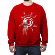 Graff Naruto - Crew Neck Sweatshirt Crew Neck Sweatshirt RIPT Apparel Small / Red