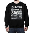 Grand Theft Kart - Crew Neck Sweatshirt Crew Neck Sweatshirt RIPT Apparel Small / Black