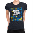 Grand Vault Auto - Womens Premium T-Shirts RIPT Apparel Small / Midnight Navy