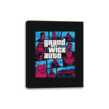 Grand Wick Auto - Canvas Wraps Canvas Wraps RIPT Apparel 8x10 / Black