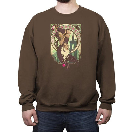 Gravity Poetry - Crew Neck Sweatshirt Crew Neck Sweatshirt RIPT Apparel