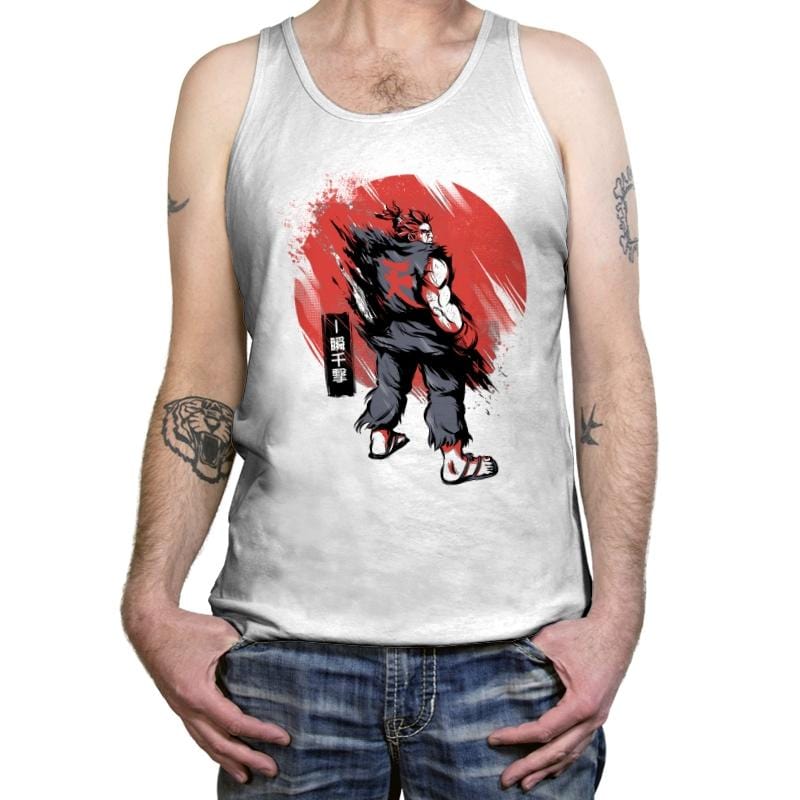 Great Demon - Tanktop Tanktop RIPT Apparel X-Small / White