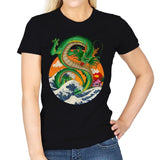 Great Dragon Off Kanagawa - Womens T-Shirts RIPT Apparel Small / Black