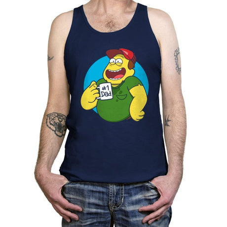 Green Dad - Tanktop Tanktop RIPT Apparel X-Small / Navy