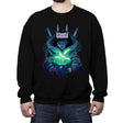 Green Future - Crew Neck Sweatshirt Crew Neck Sweatshirt RIPT Apparel Small / Black