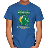 Green Man Irish Green Ale Exclusive - Mens T-Shirts RIPT Apparel Small / Royal