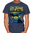 Green Scream - Mens T-Shirts RIPT Apparel Small / Navy