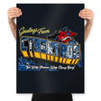 Greetings from Cyberplanet - Prints Posters RIPT Apparel 18x24 / Black