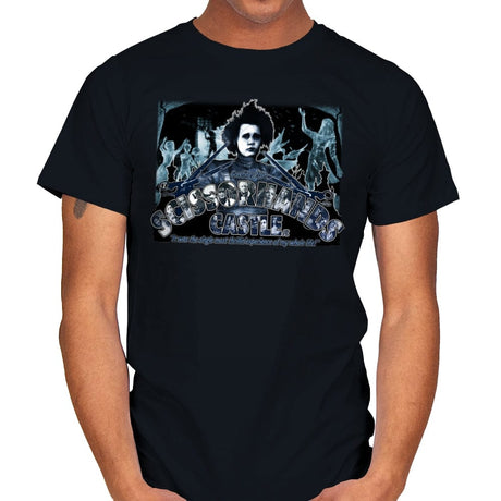 Greetings from Edward's Castle - Mens T-Shirts RIPT Apparel Small / Black