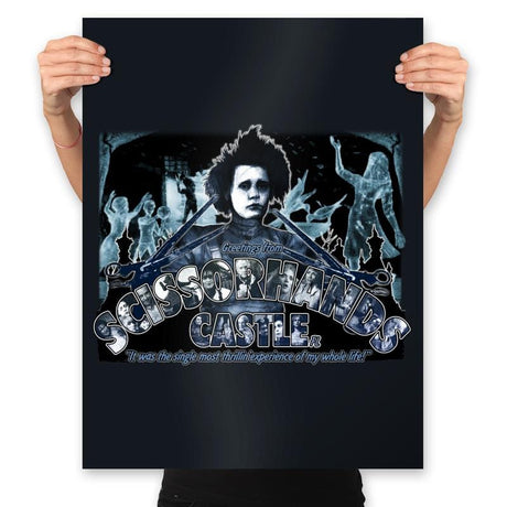 Greetings from Edward's Castle - Prints Posters RIPT Apparel 18x24 / Black