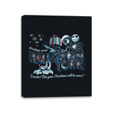 Greetings from H-Town - Best Seller - Canvas Wraps Canvas Wraps RIPT Apparel 11x14 / Black