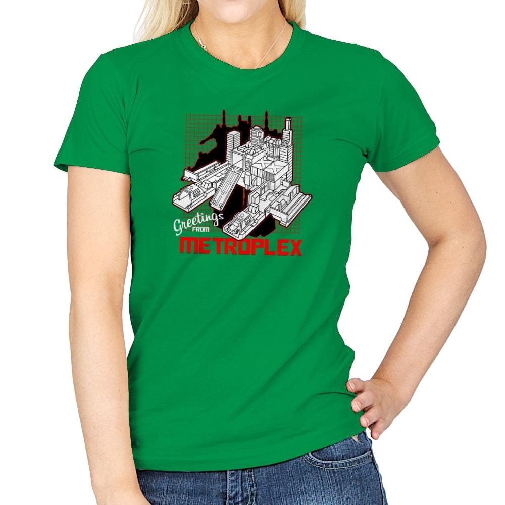 Greetings from the Metro Exclusive - Shirtformers - Womens T-Shirts RIPT Apparel Small / Irish Green