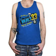 Greetings from Vault 33 - Tanktop Tanktop RIPT Apparel X-Small / True Royal