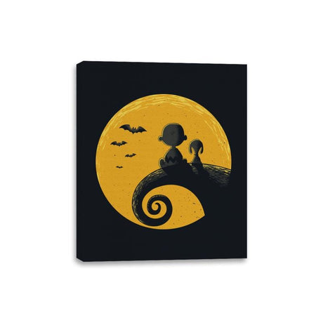 Grief or Treat - Canvas Wraps Canvas Wraps RIPT Apparel 8x10 / Black