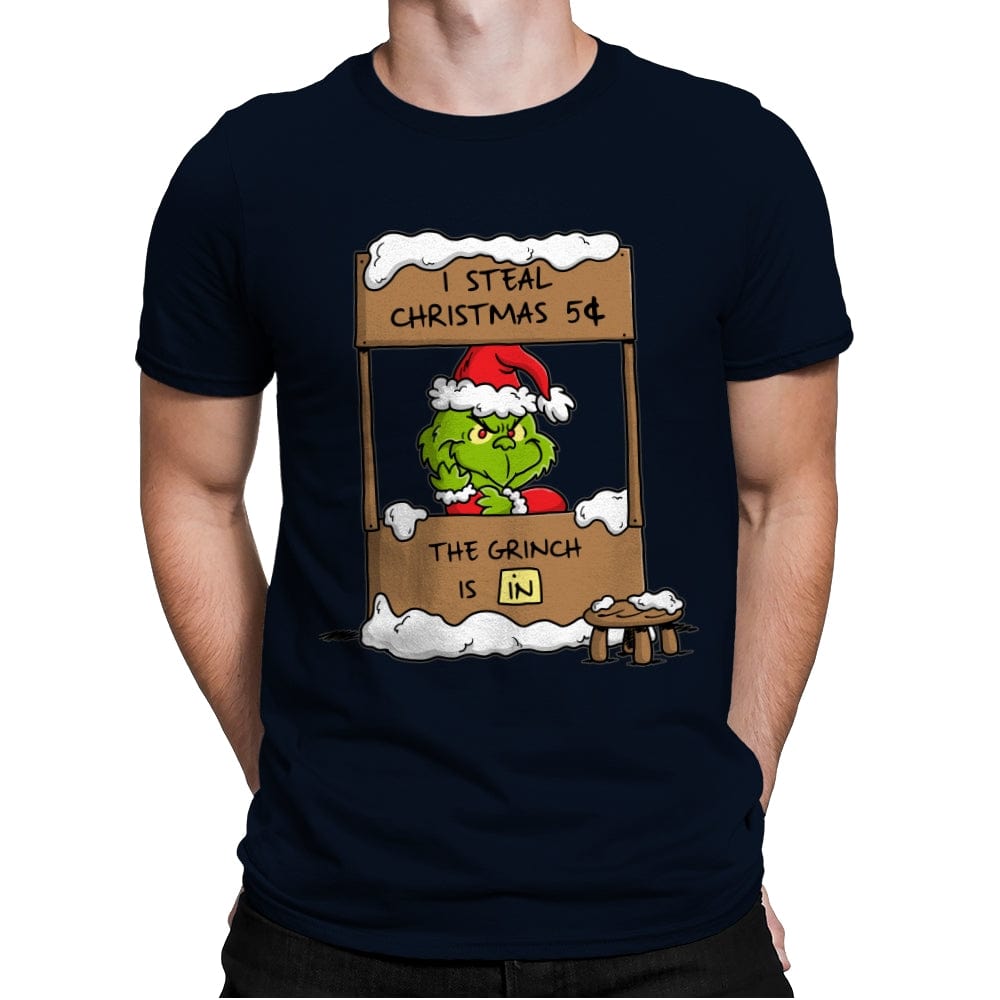 Grinch Help - Mens Premium