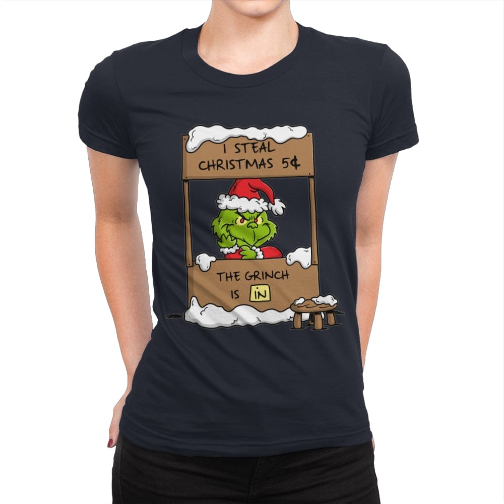 Grinch Help - Womens Premium